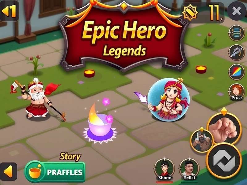 Epic Hero Legend gameplay screenshot
